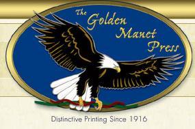 Golden Manet Press logo