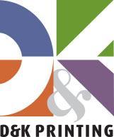 D & K Printing logo
