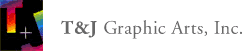 T & J Graphic Arts logo
