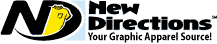 New Directions Screen Printing logo